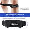 1pc Patella Protective Support Strap Knee Shock Absorption Adjustable Belt Breathable Pr ured Protector for Men Women Sports POPQ view 3