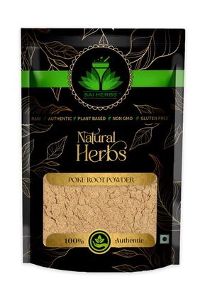 SAI HERBS Poke Root Powder - Phytolacca Americana Power - Pure & Natural (250 Grams)