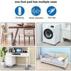 AD_Enterprises. Anti Vibration Pads, Heightening Pads for Washing Machine/Shock Absorber/Noise Cancelling 4Pcs view 2