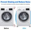AD_Enterprises. Anti Vibration Pads, Heightening Pads for Washing Machine/Shock Absorber/Noise Cancelling 4Pcs view 3