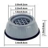 AD_Enterprises. Anti Vibration Pads, Heightening Pads for Washing Machine/Shock Absorber/Noise Cancelling 4Pcs view 4