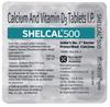 Shelcal 500 Calcium Tablets With Vitamin D3 For Healthy And Strong Bone, Joint & Muscles India's No.1 Doctor's Prescribed Calcium Supplement - 75 Tablets (15 Tablets X Pack Of 5) view 4