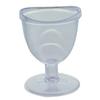 Medigold Crystal Transparent Safe & Comfortable EYE WASH CUP | Washable & Reusable Crystal Clear | Eco-Friendly (2 Pieces) view 1