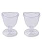 Medigold Crystal Transparent Safe & Comfortable EYE WASH CUP | Washable & Reusable Crystal Clear | Eco-Friendly (2 Pieces) view 2