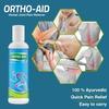 Ortho Aid Ayurvedic Pain Relief Oil for Muscle, Shoulder, Knee, Joint, Back & Body Pain | Non-Sticky, Arthritis Joint Hiran Pain Relief Oil 100ml Each (Pack of 2) view 2