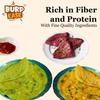 BURPEASE Combo Pack of Plain Chilla , Beetroot Chilla and Spinach Chilla Mix ,Protein & Fiber-Rich Breakfast for Kids and Families-300 G (Pack of 3, Beetroot, Plain & Spinach) view 2