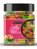 RENEWTRIA Tasty Sugar Coated Jelly Bites, Mixed-Fruit Candy, 900 gram [Jar Pack] view 1
