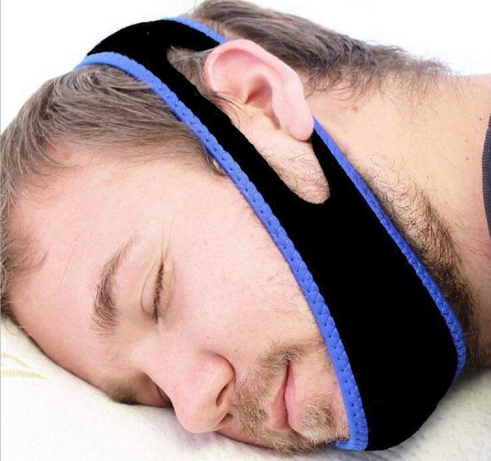Harions Anti Snore Stop Snoring Chin Strap Belt Advanced Sleep Aids for Better Sleep Men and Women Effective Stop Snoring Chin Strap with Adjustable Snore Reduction Chin Straps