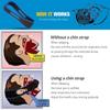 Harions Anti Snore Stop Snoring Chin Strap Belt Advanced Sleep Aids for Better Sleep Men and Women Effective Stop Snoring Chin Strap with Adjustable Snore Reduction Chin Straps view 3