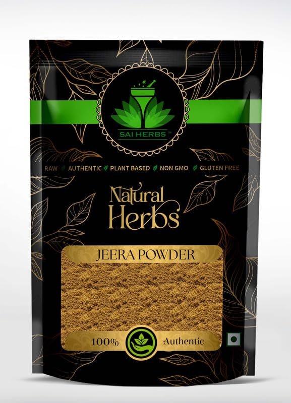 SAI HERBS Karunjeeragam Powder - Cumin Powder - Pure & Natural (500 Grams)