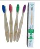 BAMBOO HAAT Organic Bamboo Wooden Toothbrush for KIDS with Soft Bristles| Biodegradable | Anti-Bacterial and Natural Eco-friendly view 2