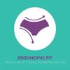 Evereve Ultra Absorbent, Heavy Flow Disposable Period Panties for Sanitary 360 Degree Protection Size - S-M (Pack Of 2) 5 Pcs in Each Pack. view 4
