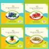 Ingredients Natural Nutritional Combo Pack of Dehydrated Pineapple Fruit Candy/Mixed Seeds/Minty Black Grape/Apple Cinnamon/Family Pack 400 GMS(100gms*4) view 2