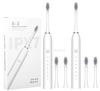 RONFILD Electric Toothbrush Rechargeable Ideal for Adults, 6 Optional Modes Fast Charging Electric Ultrasonic Toothbrush with 2 min Build in Timer & 4 Replacement Brush Heads (Multi, pack of 1) view 1