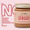 Flyberry Gourmet Hazelnut Chocolate Spread | 34% Hazelnut & 23% Almond | No Palm Oil & Refined Sugar | 100% Natural Ingredients | No Added Preservatives | Easy To Spread on Bread, Paratha | 100g view 3
