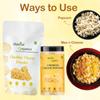 ManHar Organics Cheddar Cheese Powder Seasoning 500g  Perfect for Snacks, Popcorn, and Pasta | Versatile Seasoning | Rich, Creamy Flavor for Cooking, Baking, and Seasonings view 3