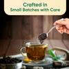 Danodia Foods Organic LYCHEE ORTHODOX ASSAM BLACK TEA (3.5oz/100g) 50+ servings | WILD FOREST Assam Tea Loose Leaf | Aromatic Lychee Flavor | Non GMO Hand-Picked & Home Made | Flavored Black Tea Loose view 4