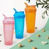26oz Protein Shaker Bottles wi Loop Shaker Balls Leak Proof Water Bottle M er Cup for Pre Workout Outdoor Sports Gym Fitn | view 4