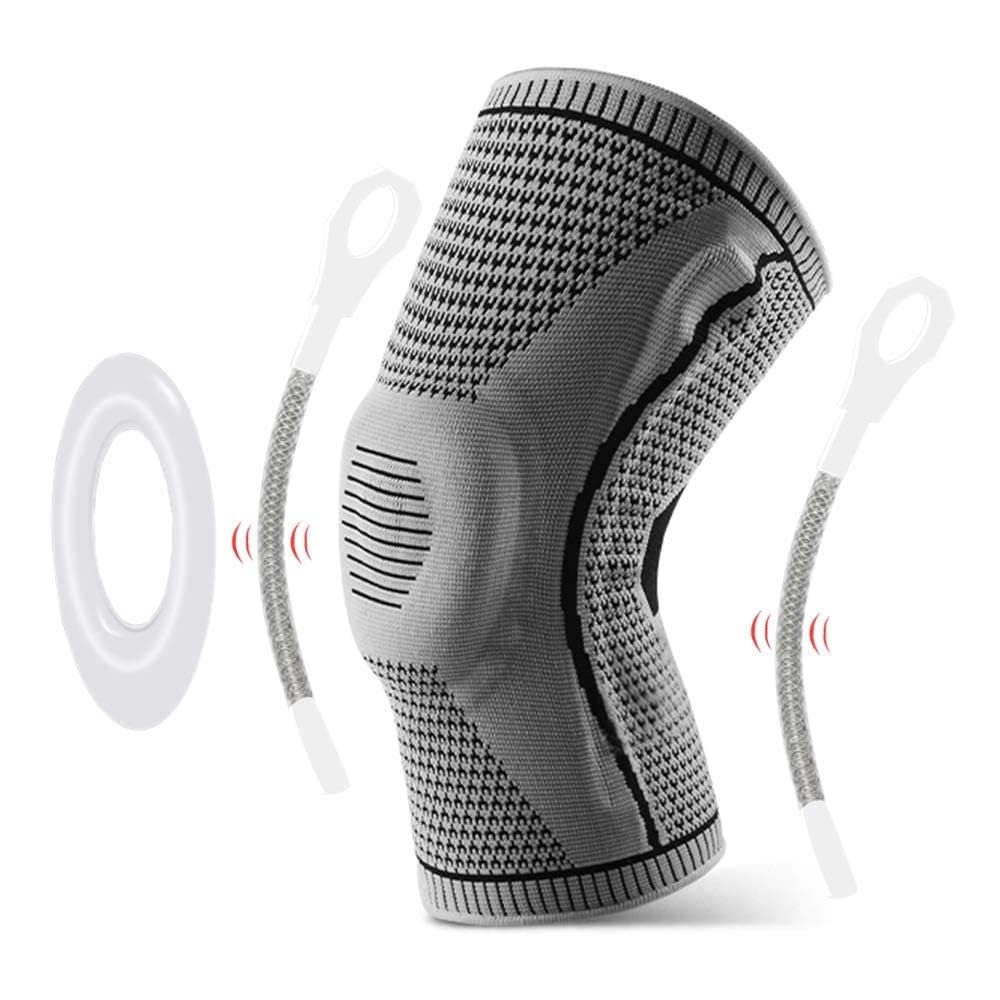 1pcs Knee Support Men Women Knee ce with Side Stabilizers Pad Sports Knee Sleeves for Weightlifting Powerlifting Running |