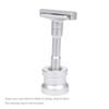NavaFresh Basics Mans Shaving Razor Stand Holder Aluminum Alloy Safety Razor Base Shaving Razor Accessory/ view 4