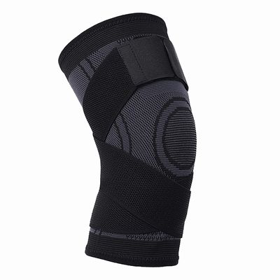 1PCS Adjustable Knee Support Knee C-ompression Sleeve Brace Compression Band Breathable Design for Running Basketball Baseball Hiking Sport Activities/