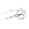 NavaFresh Basics Stainless Steel Beard Trimmer Scissor for Barber Home Use Mini Size Shaving Shear Beard Trimmer Eyebrow Bang Cutting Scissor// view 2