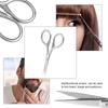NavaFresh Basics Stainless Steel Beard Trimmer Scissor for Barber Home Use Mini Size Shaving Shear Beard Trimmer Eyebrow Bang Cutting Scissor// view 3