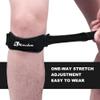 1PC Adjustable Knee Patellar Tendon Support Strap Band Knee Support Brace Pads for Outdoor Sport Black/ view 4