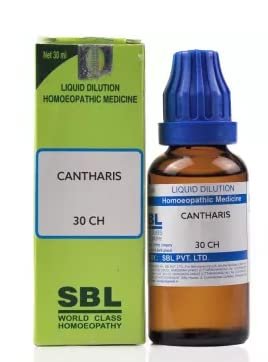 Cantharis 30CH Drops 30ml [Pack of 2] || Homeopathy Single Remedy