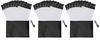 200 Trail Essentials Feminine Personal Seal Bags - White Opaque With 2 Black Purse Pouch for Sanitary Disposal. Tampons, Pads, and Liners Made Discreet (200) view 1