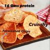 TEMPEHCHENNAI High Protein Chickpea Tempeh Chips |- 100%Vegetarian/Vegan Protein|Dairy & Gluten Free|Gut-Friendly|High Fiber|Low Carb|No Maida (Spanish Tomato),100 Grams view 2
