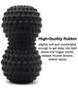 KITWILD Peanut Massage Ball, Double Lacrosse Massage Roller Ball for Deep Tissue Muscle Massage, Physical Therapy, Myofascial Release, Muscle Knots, and Yoga Therapy (Black) view 3