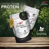 Just Go Nutrition Plant Protein Powder | Cappuccino Flavour | With Stevia | Vegan & Sugar-Free | 25g Protein per Serving | Pure Supplement | 450g Pack view 2