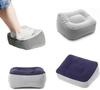 PROXIN Adjustable Foot Rest Under Desk for Added Height | Large Premium Inflated Soft Footrest for Desk | Most Comfortable Desk Foot Rest in The World for Back, Lumbar, Knee Pain (Gray) view 3