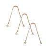 Nurpi copper zig zag design tongue cleaner for bad breath Fresh Breath & Bacteria Removal Improves Taste for Men and Women - (Pack of 3) view 1
