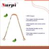 Nurpi copper zig zag design tongue cleaner for bad breath Fresh Breath & Bacteria Removal Improves Taste for Men and Women - (Pack of 3) view 3