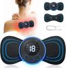 4beauty Therapy Body Massager,Wireless Portable Neck Massager Levels Rechargeable Pain Relief EMS Massage Machine for Shoulder,Arms,Legs,Back Pain for Men and Women view 1