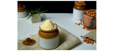 90's MILL Heart-Healthy Roasted Gram Sattu/Fibre Rich Chana Sattu/Cattu Mavu|Cooling summer drink|Low glycemic index flour/Sattu|Protein-Rich Chana Sattu Atta/Flour-4980g