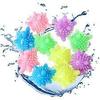 Attachh Solid Colorful Laundry Ball Reusable Washing Laundry Dryer Ball Fabric Softener Helper Wash Ball Anti-wrap Protection Washing Clothes Ball Set of 10 view 2