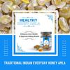 J J Crunch N Munch Honey Amla Candy Pack Of 2 Purely Honey Processed Sugar-free Dry Amla Candy Best For Eyes, Low-Calorie Dry Fruit Snack Natural Honey Sweetened Snack (250 Gm Each). view 3