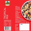JEWEL FARMER Tropical Mix with Almonds, Cashewnuts, Pineapple, Black Raisins, Papaya, Dried Mango, Walnut, Assorted Fruits & Nuts (200g) view 2