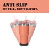 4 PCS Bottle Covers For Stanley Adventure Quencher Tumbler 20oz & 14oz, Anti-Slip Silicone Boot for Stanley, Water Bottle Accessories for Stanley Cup (For Stanley 14oz & 20oz Adventure Cup) view 4