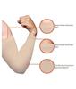 QRAFTINK Women's and Men's Cotton Full Hand Arm Sleeves Gloves beige, Free Size Pack Of 1 Pair.. view 2
