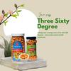360 Slow Roasted Jowar Puffs Combo | Palm Oil and Maida Free | Masala Big Jar and Creamy Cheese Small Jar | Healthy Snack Variety | 160g + 80g view 4