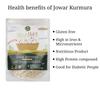 Greenhabit Jowar, Ragi & Bajra 1.2 kg trio Kurmura pack (Bajri Puff 400 gm,Jowar Puffs 400 g, nachini puff 400g Kurumura a.k.a Sorghum, Finger millet & Pearl Millet Puffed view 2