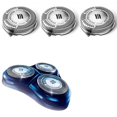 Laprite HQ8 Replacement Heads for Philips Norelco Aquatec Shavers, PT720 PT730 AT880 AT810 AT815, OEM HQ8 Blades Upgraded,HQ8 Head for Philips Norelco Electric Shaver Replacement Hq8505 Blades 3Pack