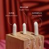 cambio Tampons for Periods with Cardboard Applicators - Super 16 Pieces | 100% Organic Cotton Ultra Soft & Highly Absorbent | Rash & Irritation Free Protection, FDA Approved | Dermatologically Tested view 4