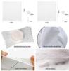 DAIDSUKE Pack Of 40 Pieces Pocket hankey Small Towel For Travel Multipurpose Magic Chocolate Shape Tablet Tissue Paper Disposable Pure Cotton Facial Towel Water Wet Wipe Napkin White (Free Size, 40) view 4