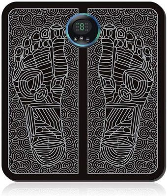 Aastha Electric Foot Massager, EMS Feet Cushion, Leg Reshaping, 8 EMS Pulse Mode, 19 Strength, Bioelectric Massage, Folding Portable Mat (Pack of 1)
