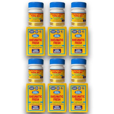 Amazing Mall Rheumatic Fresh Capsules(Pack Of 6)